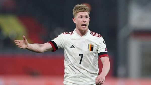 Kevin De Bruyne trong màu áo ĐT Bỉ