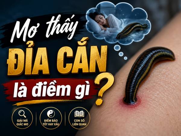 Sự thật nằm mơ thấy đỉa cắn là điềm gì? Có đáng sợ không?